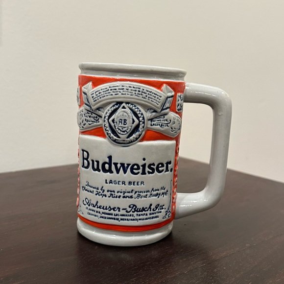 RARE Budweiser Planter Ceramic 1970s - Picture 4 of 9